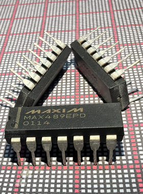 全新原装 MAX489EPD DIP-14P RS485/RS422芯片 MAX489 IC芯片电路