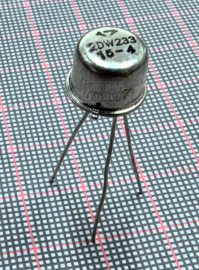 温度补偿稳压二极管 2DW233 B4 TO-39 上海赛格市场实体店现货