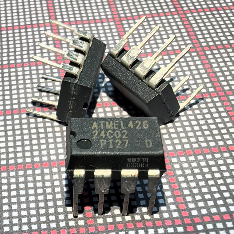 AT24C02N AT24C02-PI27 ATMEL 2.7V 24C02 IC可编程芯片集成电路