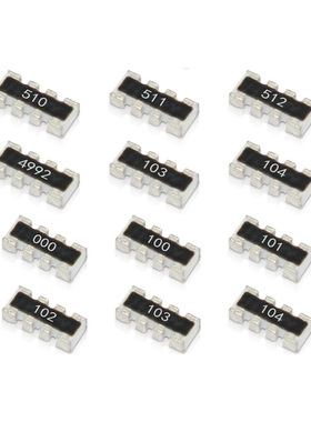 贴片排阻 RN5084 RNK5084-M-E-20R 22R 24R 27R 30R 33R 36R F/J