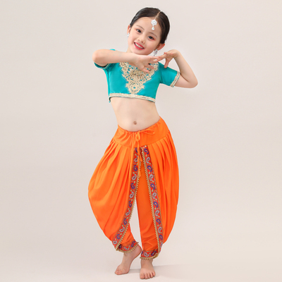 儿童印度演出服新疆肚皮舞