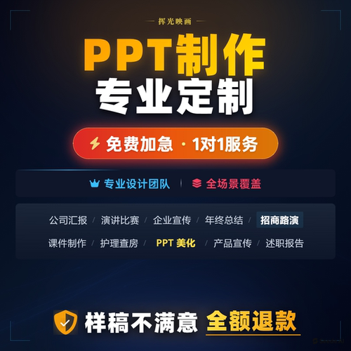 高端ppt制作代做设计定制美化修改排版课件帮做汇报企业宣传总结