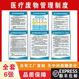 医院诊所医疗废物管理制度医疗废物处置流程图意外事故应急预案