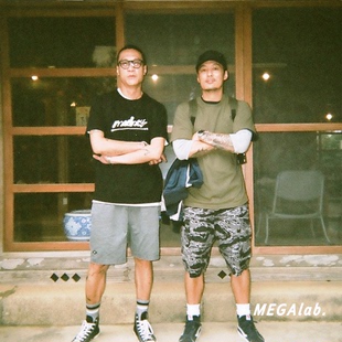 MEGALAB 17SS ARMY SHORTS 经纬度虎纹迷彩四袋工装短裤 madness