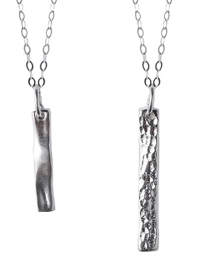 设计师款纯银刻字欧美潮牌项链