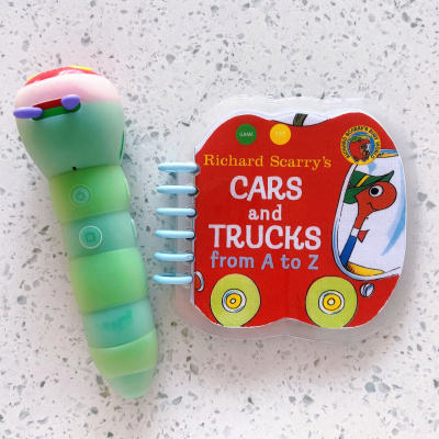 自制斯凯瑞迷你苹果书Cars and Trucks from A to Z幼儿汽车绘本