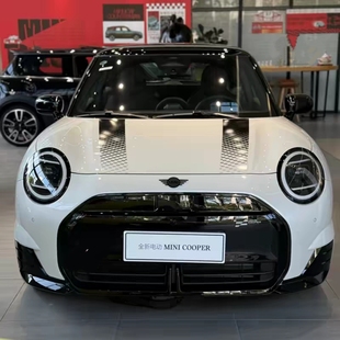 宝马minicooper引擎盖拉花个性汽车贴纸定制