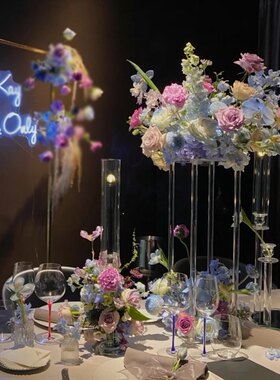 深圳圆桌伊菲花艺桌花