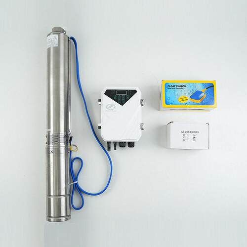 光伏系统大流量灌溉永磁无刷Solarpump太阳能直流潜水泵