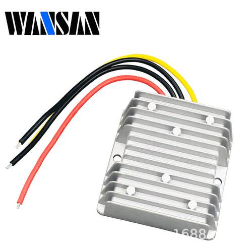 12V转48V5A57V4A240W车载电源转换器DC-DC升压模块直流大功率