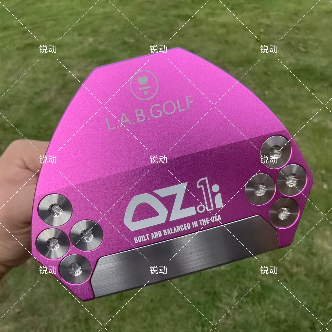 粉色Lab高尔夫推杆OZ1i稳定自动平衡黑科技大头推杆新款