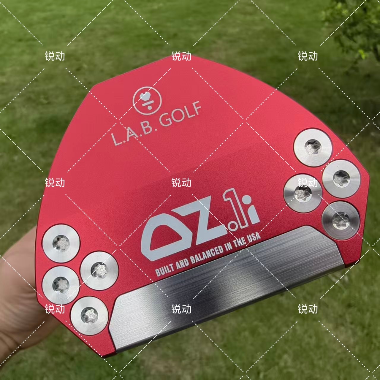 红色Lab高尔夫推杆OZ1i稳定自动平衡黑科技大头推杆新款