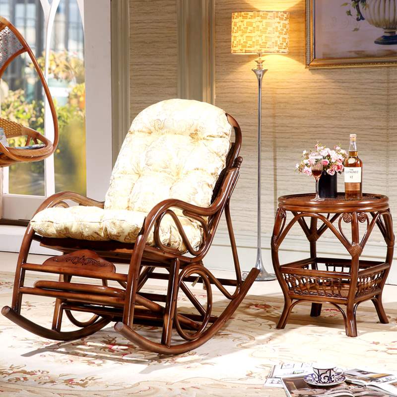 华盛宇阳台真藤摇椅藤椅 藤制老人午休午睡逍遥躺椅子成人室内休|ruв категории транспорт/складирование/логистика, конвейерный механизм, лифт/овощная сеялка/элеватор/элеватор - от Buy2taobao.com для оказания профессиональной услуги покупки агента Taobao