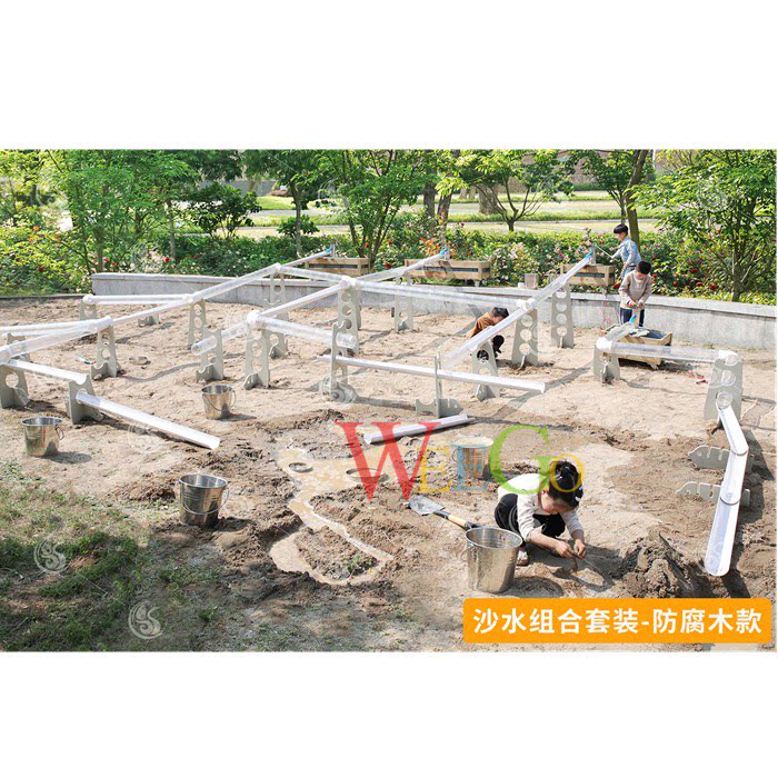 220件148件沙水组合水上乐园欢乐水车挖掘机沙水服幼儿园儿童游戏