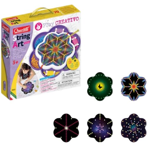 花盒线艺创意绣画板启迪Quercetti 经典动物手眼协调儿童益智玩具