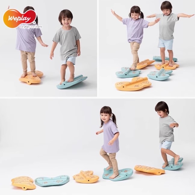 舞蝶步道组台湾WEPLAY幼儿园儿童感统训练器材前庭玩具