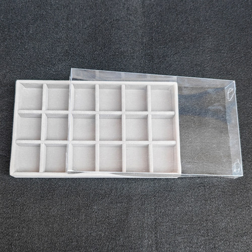 防尘盖透明pvc盖子耳钉耳环戒指首饰托盘盖子