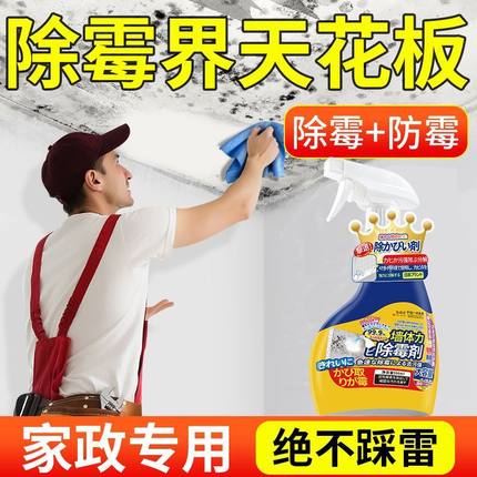 家用除霉清洁剂墙体房间墙壁墙面发霉去霉斑霉菌点防霉清除神器