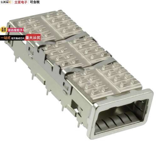 2170395-1连接器 〔CONN QSFP+ CAGE W/HSINK SLD R/A 〕