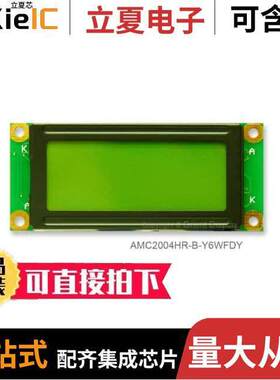 AMC2004HR-B-Y6WFDY光电元件 〔LCD COB CHAR 204 Y/G TRANSF 〕