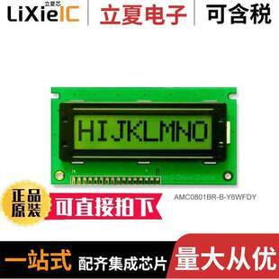TRANSF Y6WFDY光电元 COB CHAR 件 AMC0801BR 〕 〔LCD