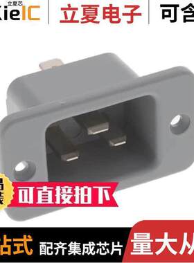 6163.0006连接器 〔PWR ENT RCPT IEC320-C20 PANEL QC 〕