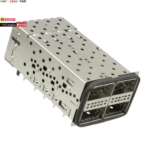 2214574-4连接器 〔CONN QSFP+ RCPT CAGE 1X4 152P RA 〕