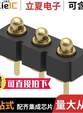 821-22-003-10-000101连接器 〔CONN SPRING PISTON 3POS PCB 〕