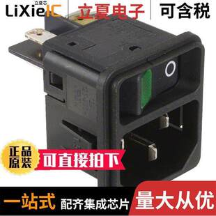DC11.0031.201连接器 〔PWR ENT MOD RCPT IEC320-C14 PNL 〕