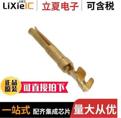 1-66504-0连接器 〔CONN SO【ET 20-24AWG GOLD CRIMP 〕