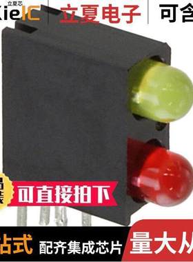 5530131F光电元件 〔LED CBI 3MM BI-LVL YELLOW/RED 〕