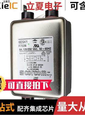 6ESK1滤波器 〔LINE FILTER 250VAC 6A CHASS MNT 〕