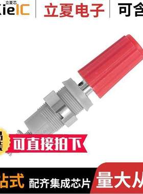 CT4231-NI-2连接器 〔4MM SHEATHED BINDING POST, RED 〕
