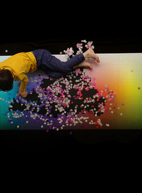 定制66800片尺寸进口品质木制39000片纯色拼图74108片15000片