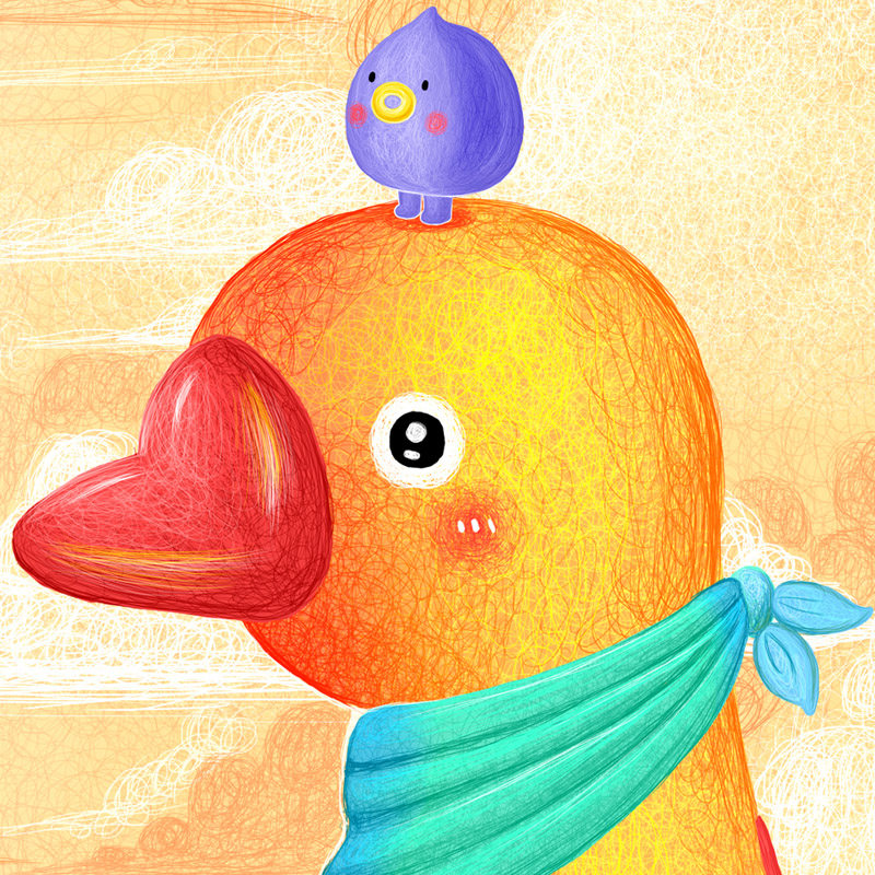 忽然好想你鸭木质1000片塑料拼图定制成人礼物儿童益智力卡通玩具