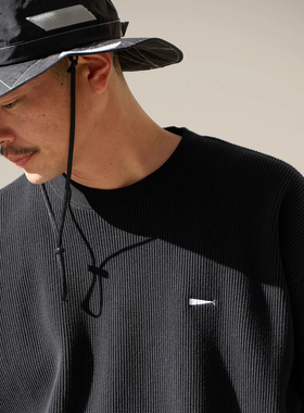 DESCENDANTSTALARS25SS GAUFRE WAFFLE DCDT华夫格长袖打底