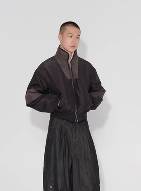 NIIPLICITY 24FW 双面穿拼色棉服