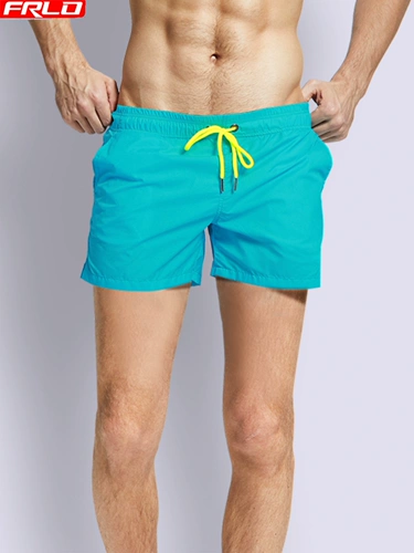 Мужские комфортные быстросохнущие дышащие модные цветные штаны для плавания, свободный крой, большой размер