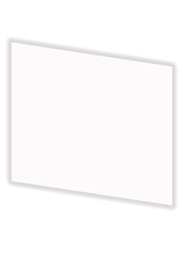 YH-CL 500mm*400mm 展示铭牌（计价单位：个）白色