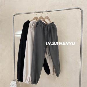 高转化！2025春！质感运动卫裤男女休闲裤子 903-DK61-P65（控78，男装休闲裤，星座903