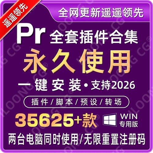 PR插件全套一键安装永久版Win