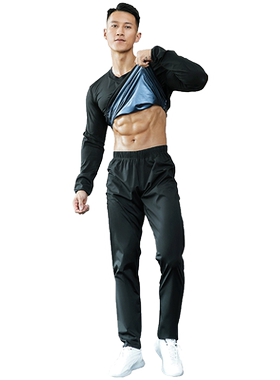 韩乔熙男士大码暴汗服套装运动服