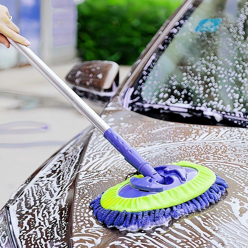 汽车洗车拖把不伤车神器软毛清洗