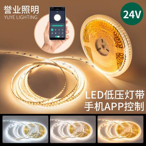 24V2835灯带1灯带LED色温AP双线双智能调色控制P调光灯珠手机2合