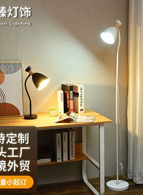 风高级网红书房卧室落地灯感钓简约台灯落地灯insled客厅台灯氛围