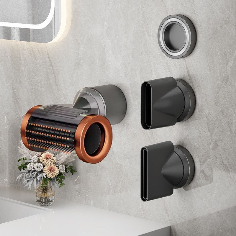 免打孔戴森吹风机吹风头dyson架