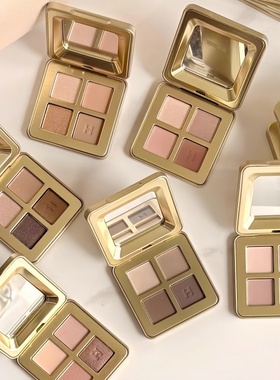 新品hourglass四色眼影盘哑光缎光细闪荒漠燕麦盘玫瑰大地色小样