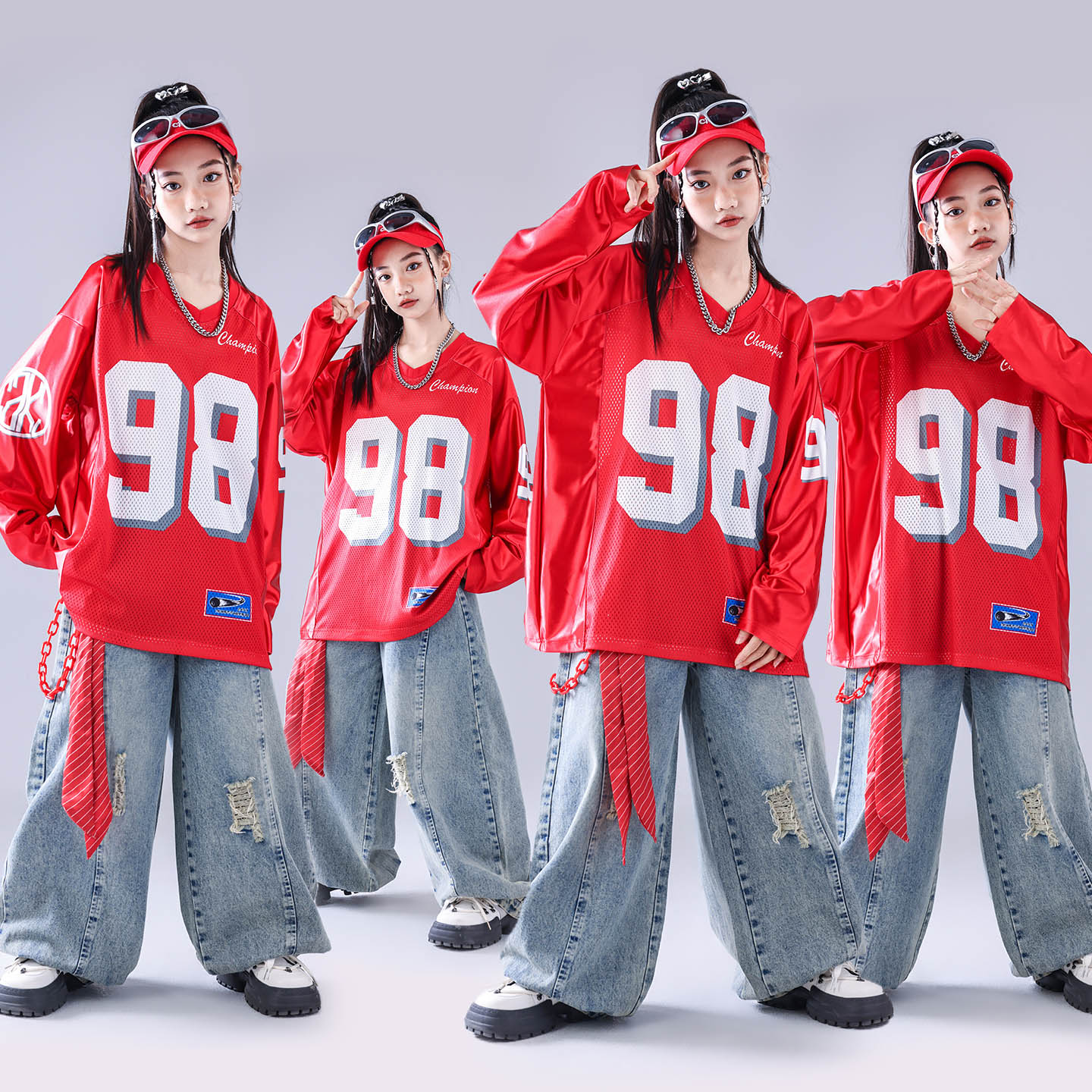 街舞儿童潮服男嘻哈套装酷