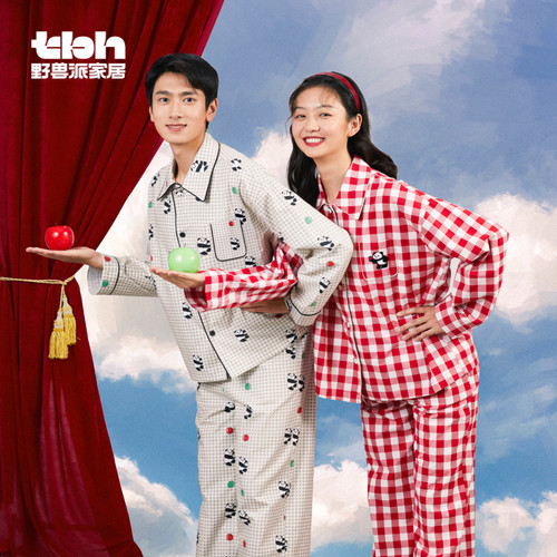 tbh野兽派家居加厚睡衣