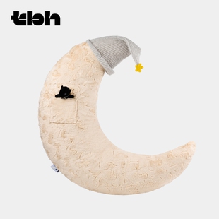 tbh野兽派家居香梦™月亮造型抱枕客厅沙发靠枕玩偶情人节礼物